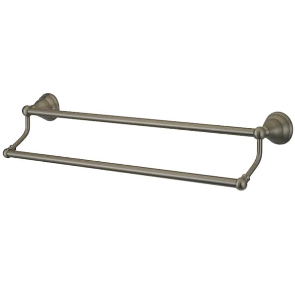 Royale 24" Dual Towel Bar, Brushed Nickel